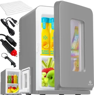 KESSER® Mini Koelkast 15L Tafelmodel Donkergrijs