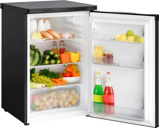 KitchenBrothers Koelkast 127L Tafelmodel Zwart