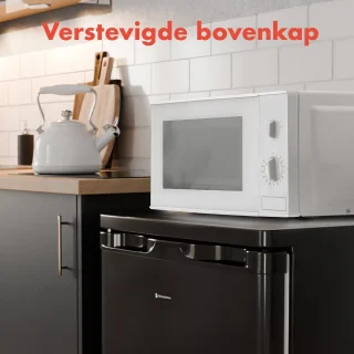 KitchenBrothers Koelkast 127L Tafelmodel Zwart