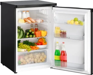 KitchenBrothers Koelkast 127L Tafelmodel Zwart