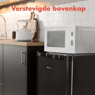 KitchenBrothers Koelkast 81L Tafelmodel Zwart