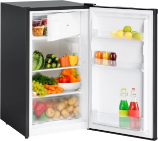 KitchenBrothers Koelvriescombinatie 88L Zwart