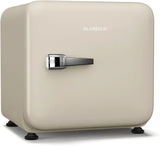 Klarstein Audrey Evo 43L Mini Kühlschrank Creme