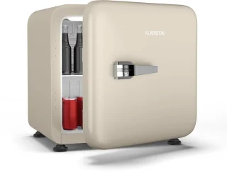 Klarstein Audrey Evo 43L Mini Kühlschrank Creme