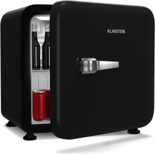 Klarstein Audrey Evo 43L Mini Kühlschrank Schwarz