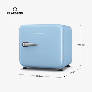 Klarstein Audrey Evo 43L Mini Kühlschrank Weiß