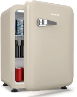 Klarstein Audrey Evo 68L Mini Kühlschrank Creme