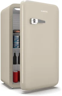 Klarstein Audrey Evo 90L Mini Kühlschrank Creme