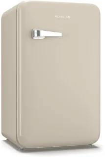 Klarstein Audrey Evo 90L Mini Kühlschrank Creme