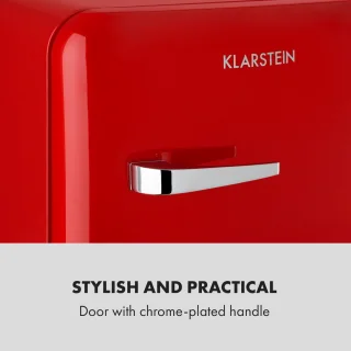 Klarstein Audrey Mini 2-in-1 Mini koelkast 37L Rood