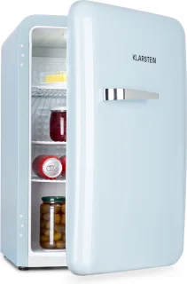 Klarstein Audrey Mini Retro Koelkast 70L Blauw