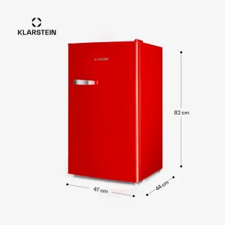 Klarstein Beercracker Koelkast Rood 91L