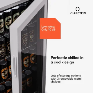 Klarstein Beersafe 74 Slim Drankkoelkast Quartz