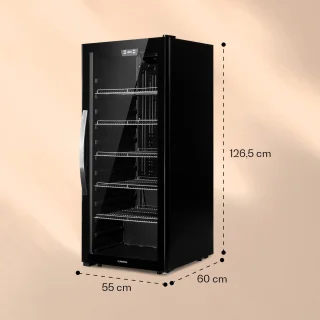 Klarstein Beersafe 7XL Onyx Koelkast 242L