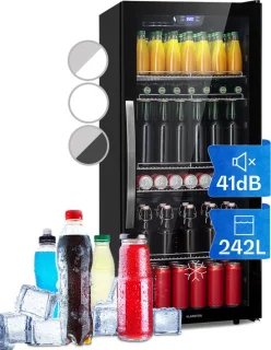Klarstein Beersafe 7XL Onyx Koelkast 242L