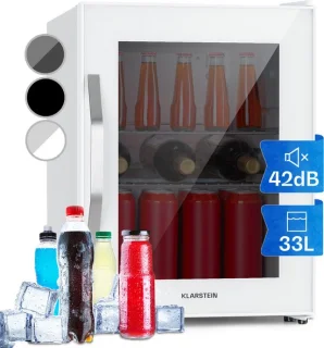 Klarstein Beersafe M Quartz Koelkast 33L Wit