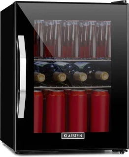 Klarstein Beersafe MOnyx vrijstaande koelkas 33L zwart