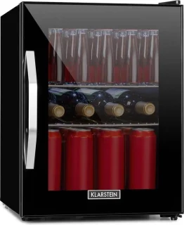 Klarstein Beersafe MOnyx vrijstaande koelkas 33L zwart
