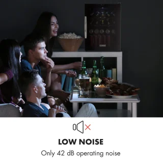 Klarstein Beersafe XL Onyx Vrijstaande Koelkast 60L Zwart