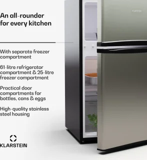 Klarstein Big Daddy Cool koelvriescombinatie