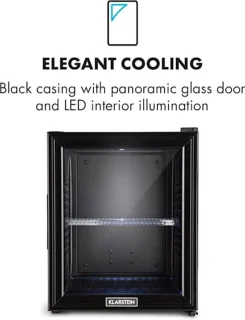Klarstein Brooklyn 32 Minibar Mini Koelkast Zwart