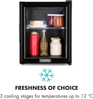 Klarstein Brooklyn 32 Minibar Mini Koelkast Zwart