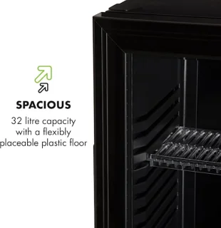 Klarstein Brooklyn 32 Minibar Mini Koelkast Zwart