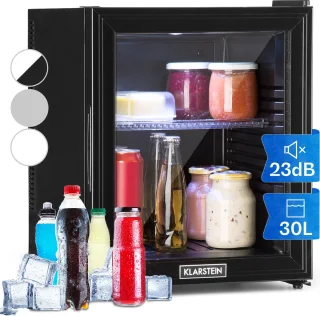 Klarstein Brooklyn 32 Minibar Mini Koelkast Zwart