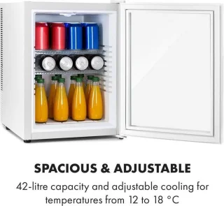 Klarstein Brooklyn 42 Minibar wit 42L