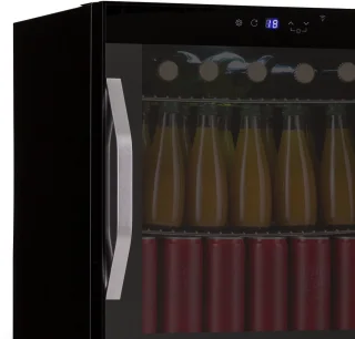 Klarstein Coachella 50 Onyx Drankenkoelkast 47L Zwart