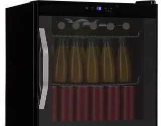 Klarstein Coachella 50 Onyx Drankenkoelkast 47L Zwart