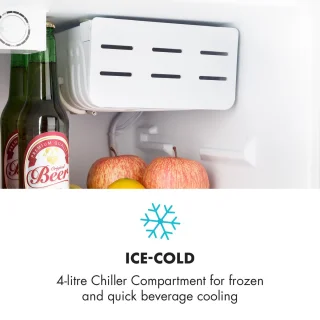 Klarstein Cool Kid Mini-Koelkast 65L Zwart