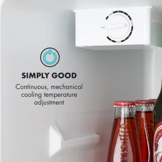 Klarstein Cool Kid Mini-Koelkast 65L Zwart