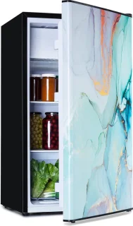 Klarstein Coolart 79L Koelvriescombinatie Zwart