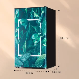 Klarstein Coolart 79L Koelvriescombinatie Zwart