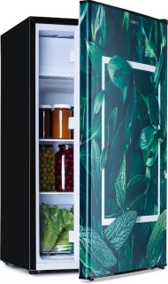 Klarstein Coolart 79L Koelvriescombinatie Zwart