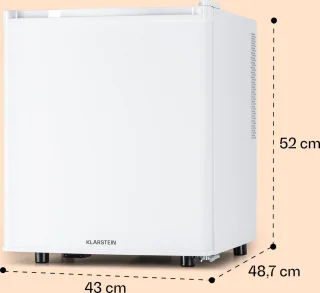 Klarstein Happy Hour 45 Mini-koelkast Wit 45L
