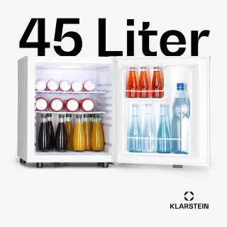 Klarstein Happy Hour 45 Mini-koelkast Wit 45L