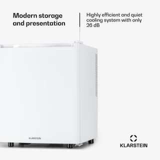 Klarstein Happy Hour 45 Mini-koelkast Wit 45L