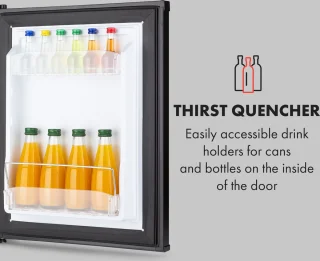 Klarstein Happy Hour Minibar Minikoelkast 40L Zwart