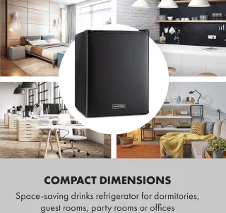 Klarstein Happy Hour Minibar Minikoelkast 40L Zwart