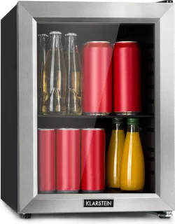 Klarstein Harlem Minibar Koelkast 23L Roestvrij Staal