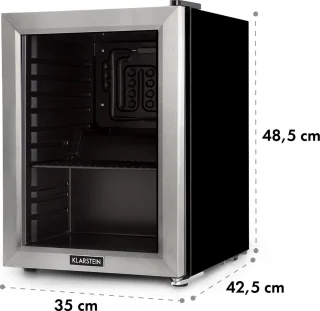 Klarstein Harlem Minibar Koelkast 23L Roestvrij Staal