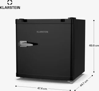 Klarstein Irene Retro koelvriescombinatie Zwart