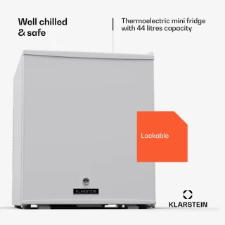 Klarstein Matterhorn 44 Mini koelkast wit 44L