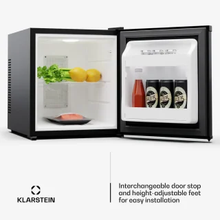 Klarstein Mini Koelkast 28L Wit Glasdeur