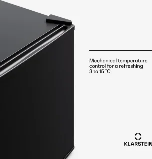 Klarstein Mini Koelkast 44L Wit met Glazen Deur