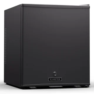 Klarstein Mini Koelkast 44L Zwart met Glazen Deur