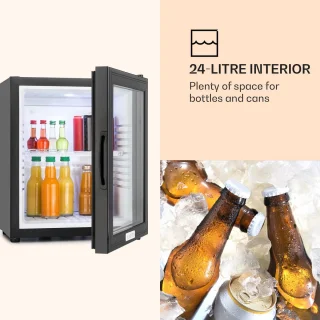 Klarstein MKS-12 Minibar Koelkast 24L Zwart