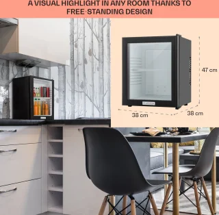 Klarstein MKS-12 Minibar Koelkast 24L Zwart